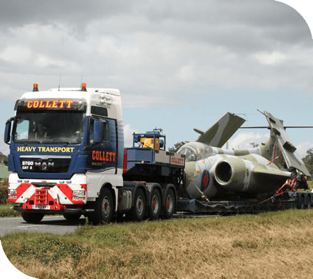 Transport of Buccaneer XV168