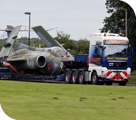 Transport of Buccaneer XV168