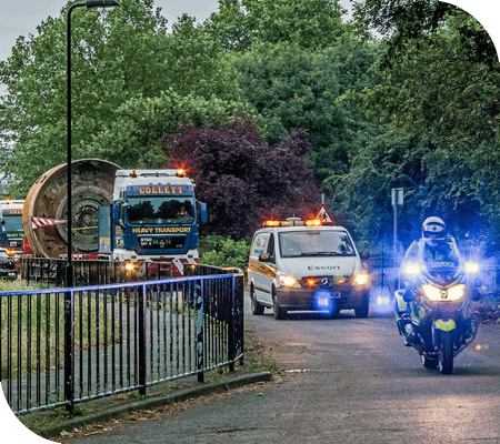 Transport of Tunnel Boring Machine