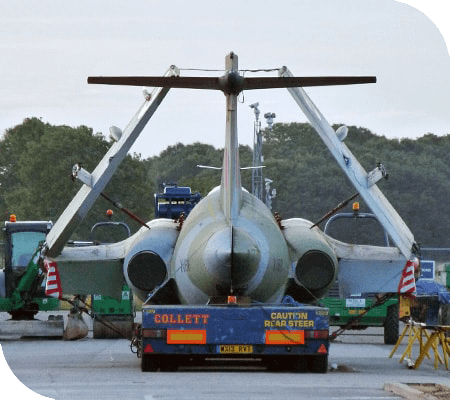 Transport of Buccaneer XV168