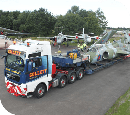 Transport of Buccaneer XV168