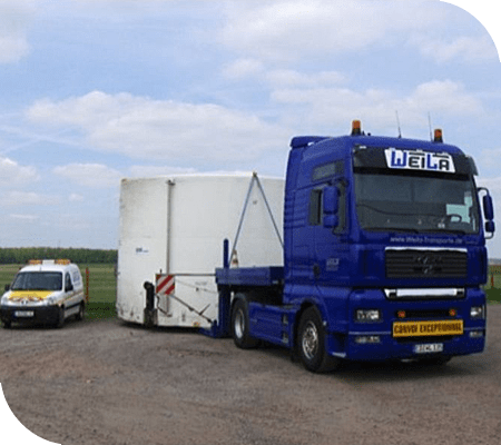 Transport Ariane 5 LH2 Tank Container